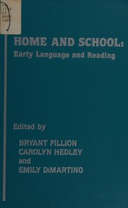 Front cover of Home and school by Bryant Fillion