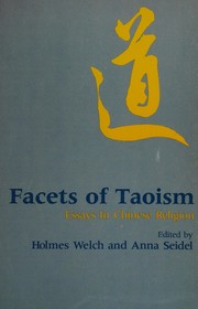 Front cover of Facets of Taoism by International Conference on Taoist Studies Chino, Japan 1972.