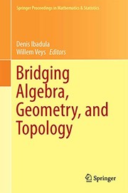 Cover of Bridging Algebra, Geometry, and Topology by Denis Ibadula