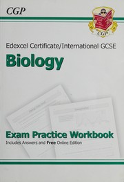 Front cover of Edexcel certificate/International GCSE biology by Jane Applegarth