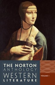 Front cover of The Norton Anthology of Western Literature, Vol. 1 by Martin Puchner