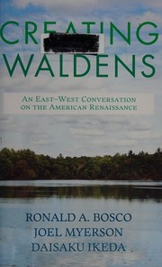 Cover of Creating Waldens by Ronald A. Bosco