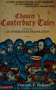 Front cover of Chaucer's Canterbury Tales (Selected) by Geoffrey Chaucer