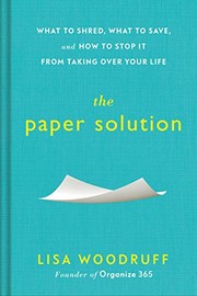 Cover of The Paper Solution by Lisa Woodruff