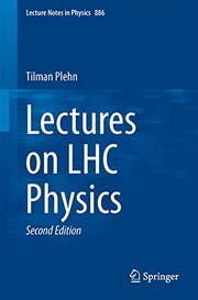 Cover of Lectures on LHC Physics by Tilman Plehn