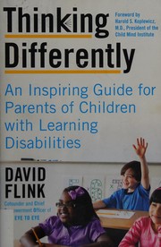 Cover of Thinking differently by David Flink