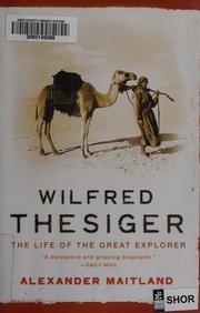 Cover of Wilfred Thesiger by Alexander Maitland