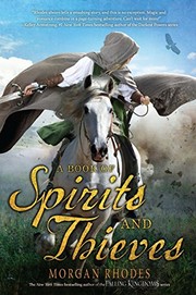 Front cover of A book of spirits and thieves by Michelle Rowen