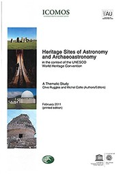Front cover of Heritage Sites of Astronomy and Archaeoastronomy in the context of the UNESCO World Heritage Convention by C. L. N. Ruggles