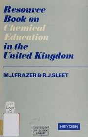 Cover of Resource book on chemical education in the United Kingdom by M. J. Frazer