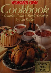 Cover of Woman's Own Cookbook by Alex Barker