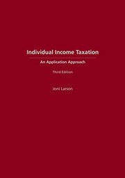 Cover of Individual Income Taxation by Joni Larson