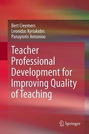 Front cover of Teacher Professional Development for Improving Quality of Teaching by Bert Creemers