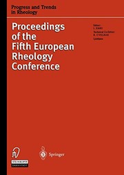 Front cover of Progress and Trends in Rheology V by Igor Emri