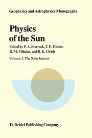 Cover of Physics of the Sun : Volume I by P.A. Sturrock