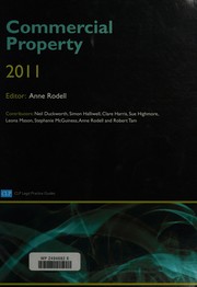 Front cover of Commercial property by Anne Rodell