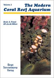 Front cover of The Modern Coral Reef Aquarium Vol # 3 by Svein A. Fossa