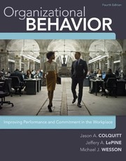 Cover of Organizational behavior by Jason Colquitt