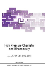 Front cover of High Pressure Chemistry and Biochemistry by R. van Eldik