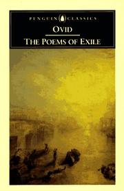 Front cover of The poems of exile by Ovid