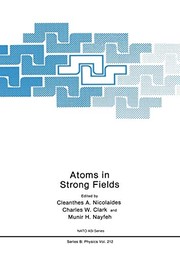 Cover of Atoms in Strong Fields by C.A. Nicolaides