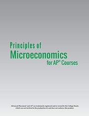 Cover of Principles of Microeconomics for AP® Courses by Steven A. Greenlaw