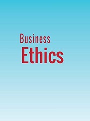 Cover of Business Ethics by Stephen M Byars
