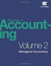 Front cover of Principles of Accounting, Volume 2 by Mitchell Franklin