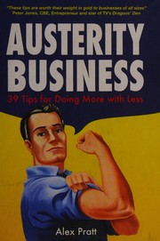 Cover of Austerity business by Alex Pratt