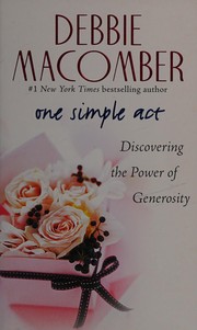 Cover of One simple act by Debbie Macomber