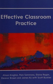 Cover of Effective Classroom Practice by Alison Kington