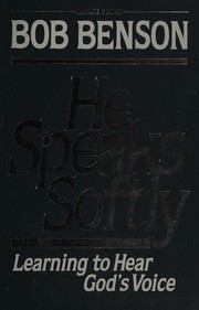 Cover of He Speaks Softly by Bob Benson