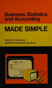 Front cover of Business statistics and accounting by Ken Hoyle