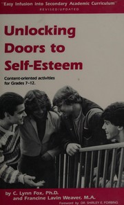 Front cover of Unlocking doors to self-esteem by C. Lynn Fox