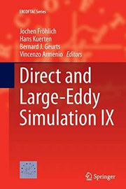 Cover of Direct and Large-Eddy Simulation IX by Jochen Fröhlich