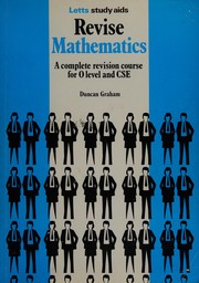 Cover of Revise mathematics by Graham, Duncan