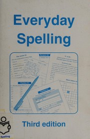 Cover of Everyday spelling by H.L Brown