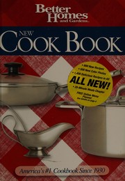 Cover of Better homes and gardens new cook book by Better Homes and Gardens Editors