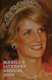 Front cover of Magill's literary annual, 2008 by Frank N. Magill