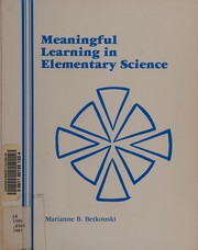 Cover of Meaningful Learning in Elementary Science by Marianne B. Barnes