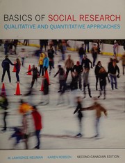 Front cover of Basics of social research by W. Lawrence Neuman