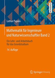Front cover of Mathematik für Ingenieure und Naturwissenschaftler Band 2 by Lothar Papula