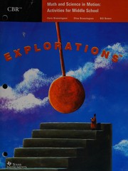 Front cover of Math and science in motion by Chris Brueningsen