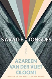 Front cover of Savage Tongues by Azareen Van der Vliet Oloomi