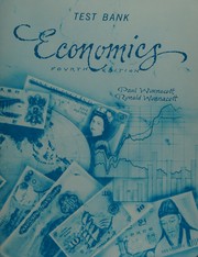 Front cover of Principles of Economics 4e TB by WONNACOTT