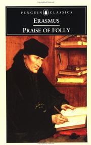 Front cover of Praise of folly ; and, Letter to Maarten Van Dorp, 1515 by Desiderius Erasmus