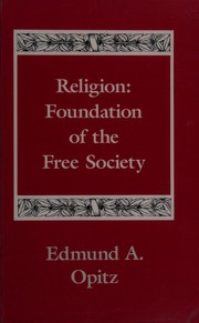 Cover of Religion by Edmund A. Opitz
