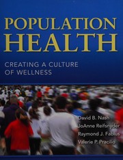 Cover of Population health by David B. Nash