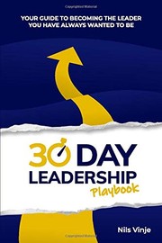 Front cover of 30 Day Leadership Playbook by Nils Vinje