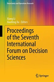 Cover of Proceedings of the Seventh International Forum on Decision Sciences by Xiang Li